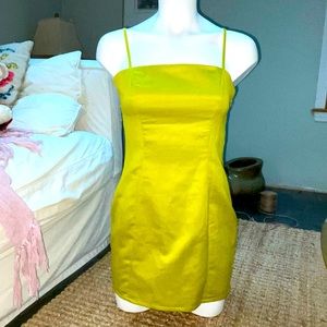 Revolve Superdown Sarah Citron Open Back Satin Mini Dress S